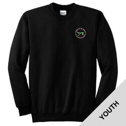 PC90Y - OOTAE025 - EMB - Youth Crewneck Sweatshirt