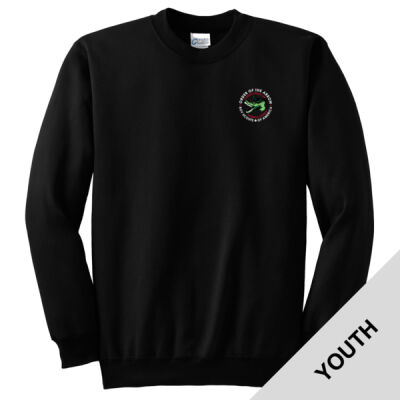 PC90Y - OOTAE025 - EMB - Youth Crewneck Sweatshirt Thumbnail