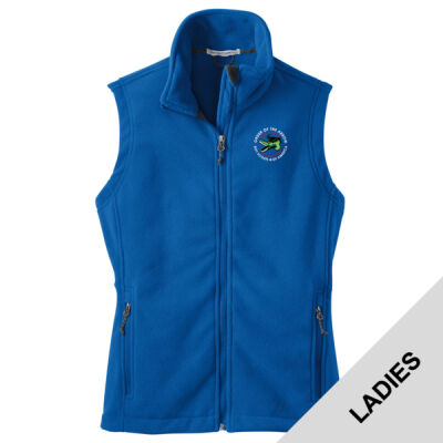 L219 - OOTAE025 - EMB - Ladies Fleece Vest Thumbnail