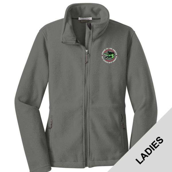 L217 - OOTAE025 - EMB - Ladies Fleece Jacket Thumbnail