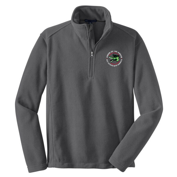 F218 - OOTAE025 - EMB - 1/4 Zip Fleece Pullover Thumbnail